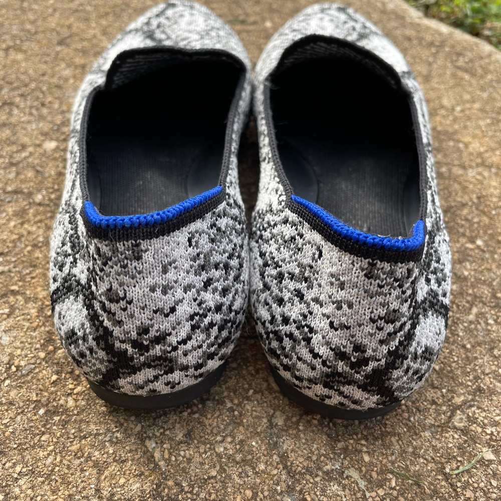 Rothy’s The Almond Loafer Python Flats - image 5